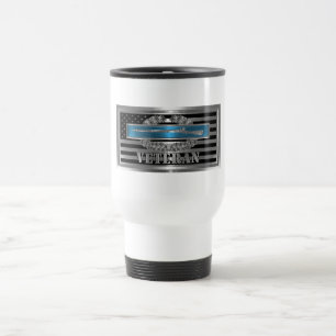 CIB Combat Veteran-Combat Infantryman Badge Travel Mug