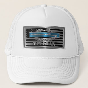 CIB Combat Veteran -Combat Infantryman Badge Trucker Hat