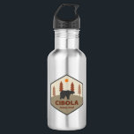 Cibola National Forest Bear 532 Ml Water Bottle<br><div class="desc">Cibola National Forest in New Mexico is a desert mecca for trail running,  cycling,  mountain biking,  paddling,  hiking,  hunting,  camping,  climbing,  and more!</div>