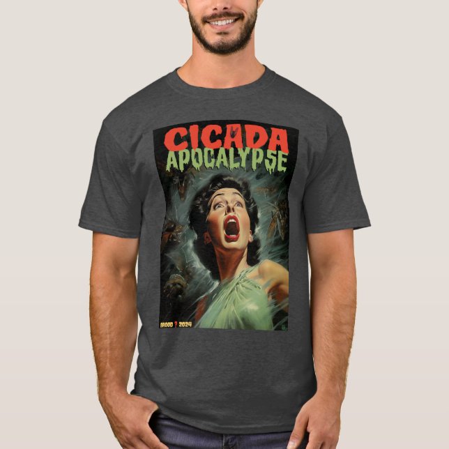 Cicada Apocalypse 2024 T-Shirt (Front)