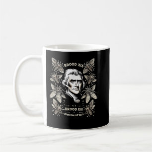 Cicada Brood XIII XIX not since 1803 Tour Cicada Coffee Mug