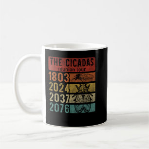 Cicada Brood XIII XIX Summer Reunion Tour Swarm C Coffee Mug