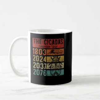 Cicada Brood XIII XIX Summer Reunion Tour Swarm C Coffee Mug