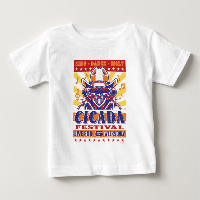 Cicada Country Music Festival Baby T-Shirt (Front)
