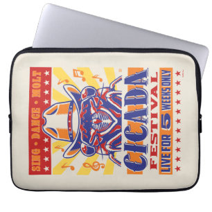 Cicada Country Music Festival Laptop Sleeve