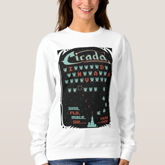 Cicada Invada Sweatshirt (Front)