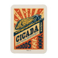Cicada Invasion 2024 Letter Press