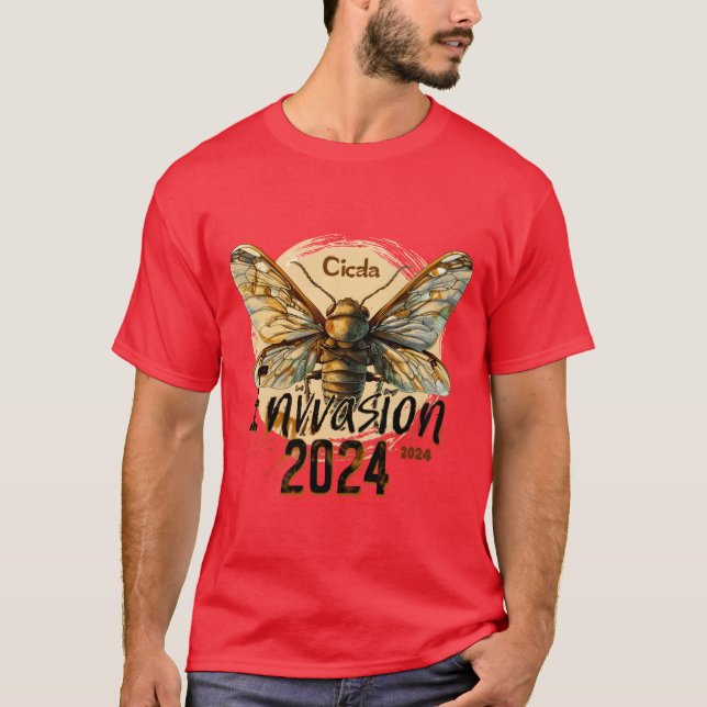 Cicada Invasion 2024 Summerour Hatch family T-Shirt (Front)