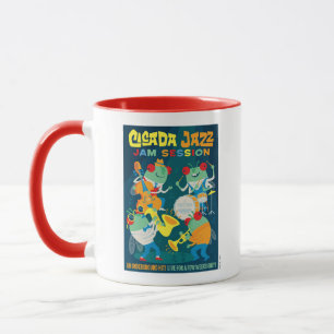 Cicada Jazz Jam Session Mug