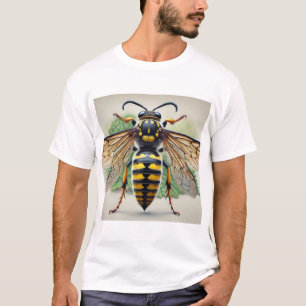 Cicada Killer Wasp 081024IREF236 - Watercolor T-Shirt