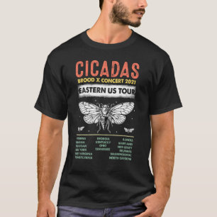 Cicada Summer Brood X Magicicada 2021 Usa T-Shirt