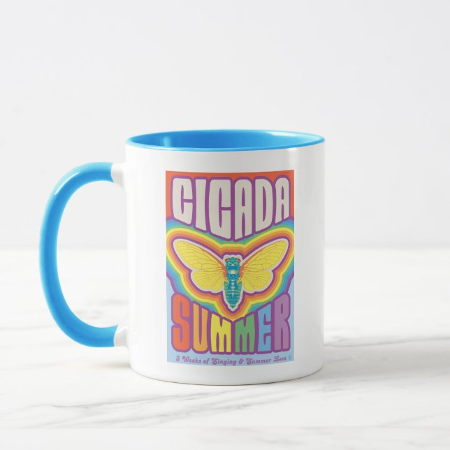 Cicada Summer Love Mug (Left)