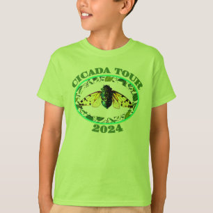 Cicada Tour 2024 Insect Lover Broods XIII and XIX T-Shirt