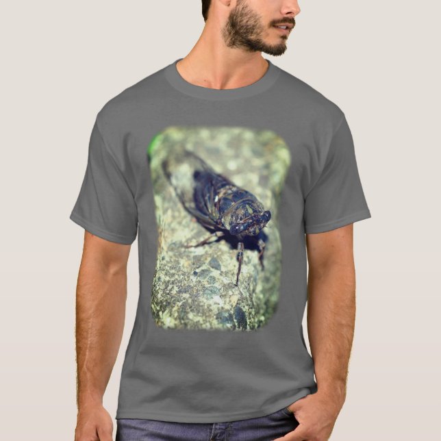 Cicada Ugly Bug Insect Nature T-Shirt (Front)