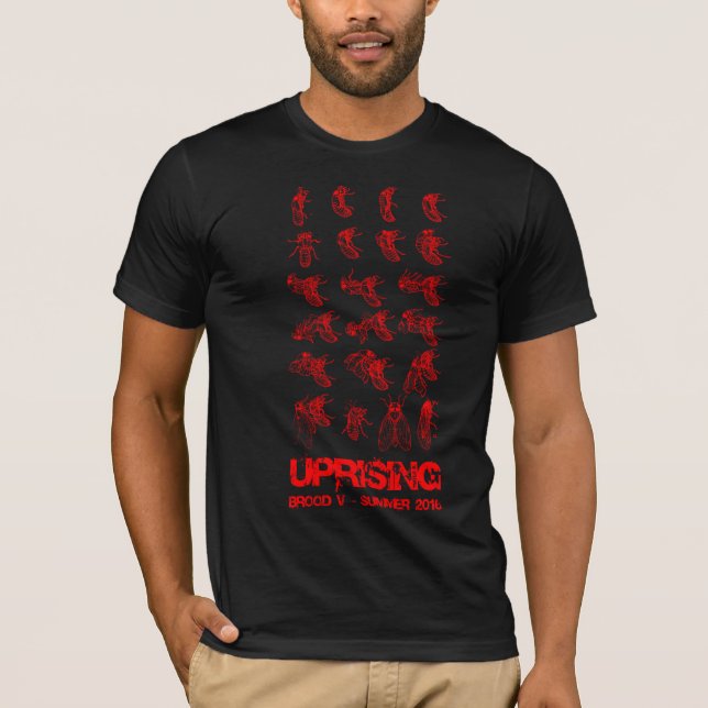 CICADA UPRISING: BROOD V T-Shirt (Front)