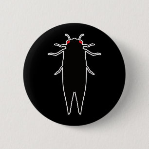 Cicadas Cicada Zombie Bugs – Entomology Geek 6 Cm Round Badge