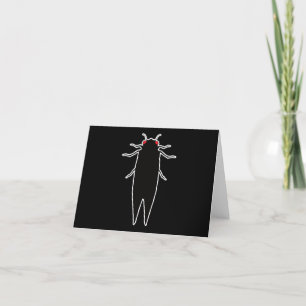 Cicadas Cicada Zombie Bugs – Entomology Geek Thank You Card