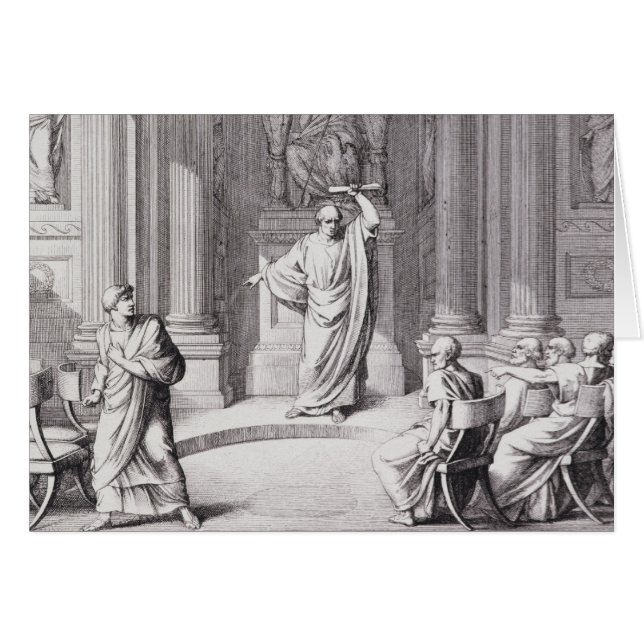 Cicero Denouncing Catiline (Front Horizontal)