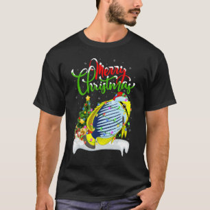 Cichlid Fish   Xmas Decorations Santa Cichlid Chri T-Shirt