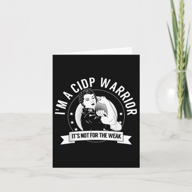 Cidp Warrior Nftw Awareness  Card (Front)