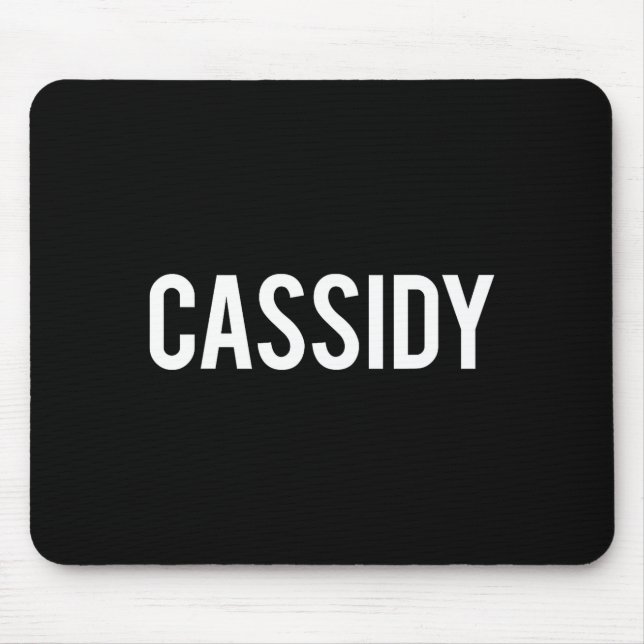 Cidy - Cool New Funny Name Fan Gift Tee  Mouse Pad (Front)