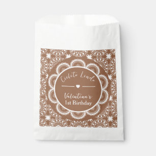 Cielito Lindo 1st Birthday Brown Favour Bags
