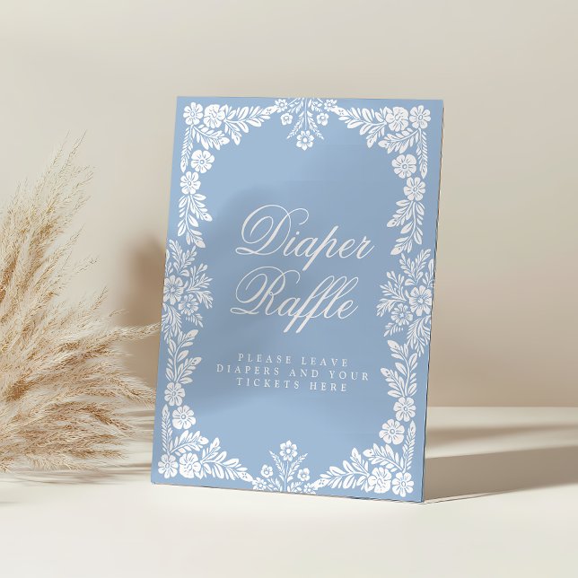 Cielito Lindo baby shower Diaper Raffle Sign (Creator Uploaded)