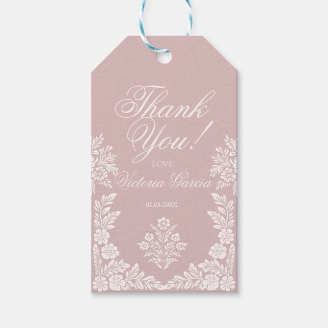 Cielito Lindo baby shower  Gift Tags (Front)