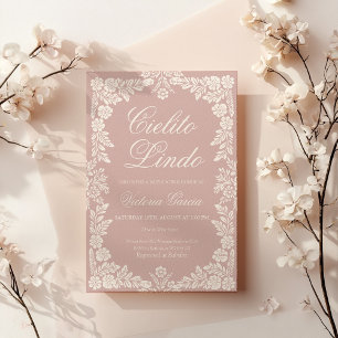 Cielito Lindo baby, shower  Invitation