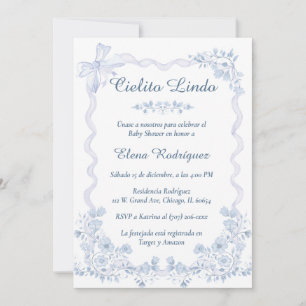 Cielito Lindo Baby Shower Invitation Template