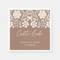 Cielito Lindo Baby Shower Terracotta Invitation