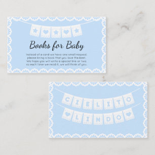 Cielito Lindo Blue Books for Baby Enclosure Card