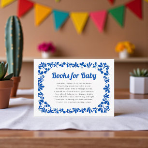 Cielito Lindo  blue white  books for baby  Enclosure Card