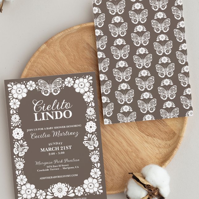 Cielito Lindo Mexican Baby Shower Invitation (Creator Uploaded)