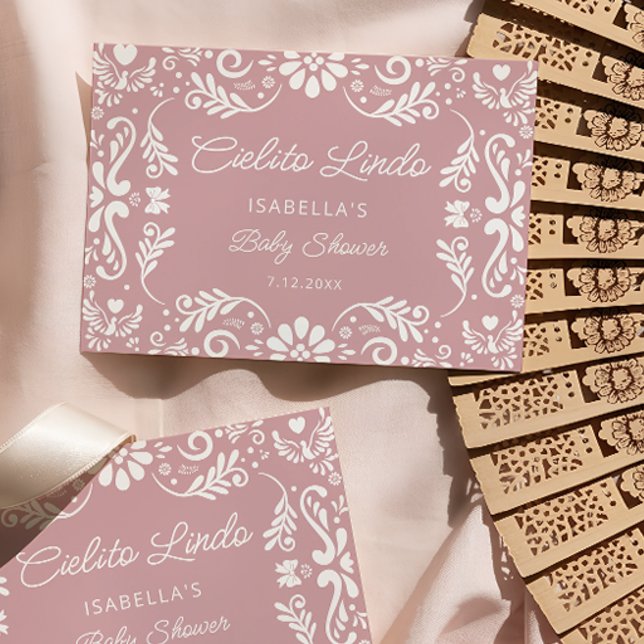 Cielito Lindo Mexican Baby Shower Thank You  Card (Creator Uploaded)