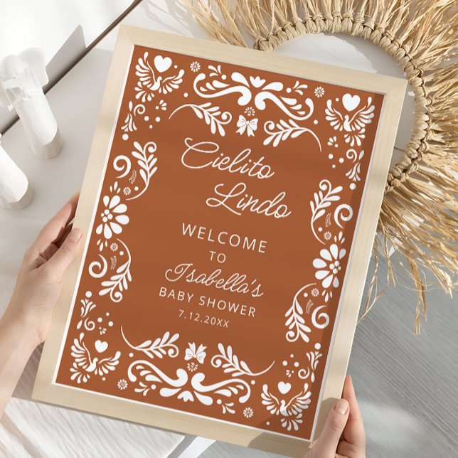 Cielito Lindo Mexican Baby Shower Welcome Poster (Creator Uploaded)