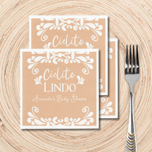Cielito Lindo Mexican Fiesta Neutral Baby Shower Napkin
