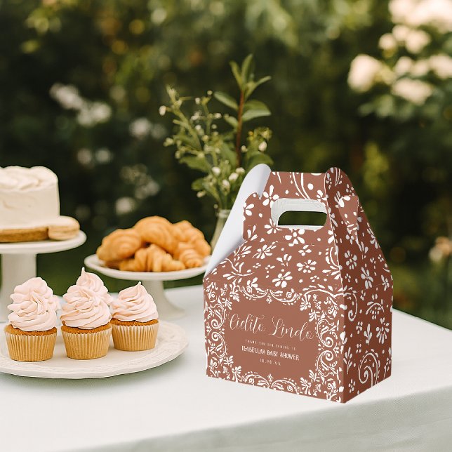 Cielito Lindo Mexican Papel Picado Talavera  Favour Box (Creator Uploaded)