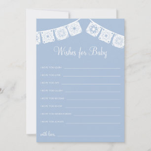 Cielito Lindo Papel Picado Wishes for Baby Card