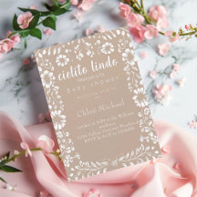 cielto  lindo Papel picado baby shower 