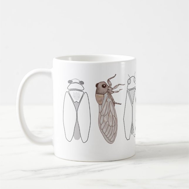 Cigales design Provence. Coffee Mug (Left)