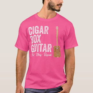 Cigar Box Guitar Builder Guitar Player Crafting Gr T-Shirt