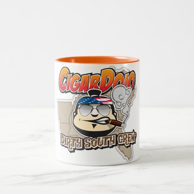 Cigar Dojo Dirty South Crew Mug (Center)