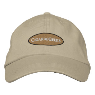 Cigar Geeks Embroidered Cap with Oval Logo