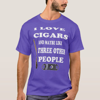 Cigar  Gift Idea Funny Cigar Accessories Gift Set  T-Shirt