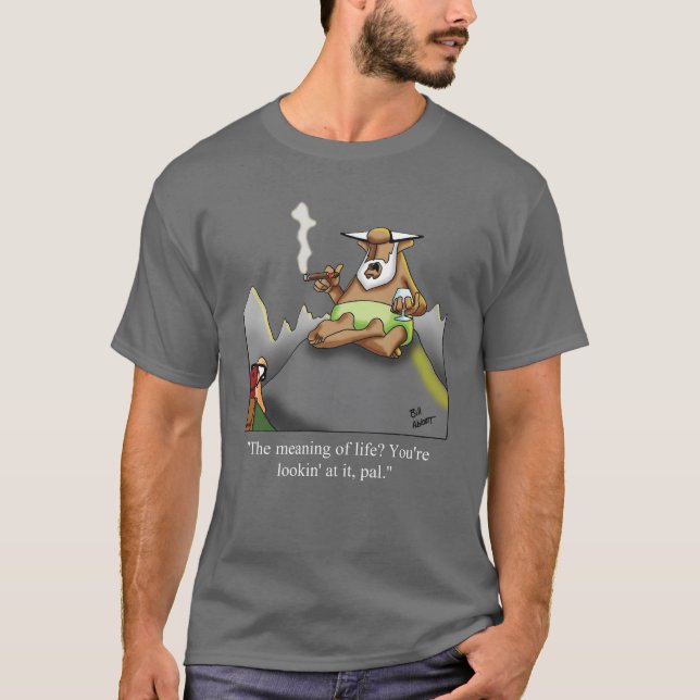 Cigar Humour Tee Shirt Gift (Front)
