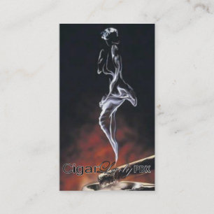 Cigar Lady PDX 2 Business Card