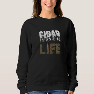 Cigar Life Falling Smoke Sweatshirt