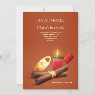 Cigar Party Invitation