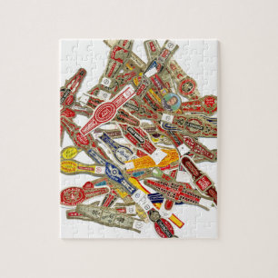 Cigar Ring Wrappers Jigsaw Puzzle